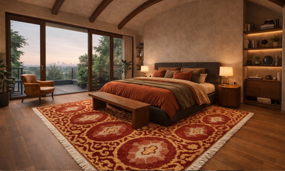 كيف تختار السجاد المناسب لغرف النوم من ناحية الراحة والحرارة؟